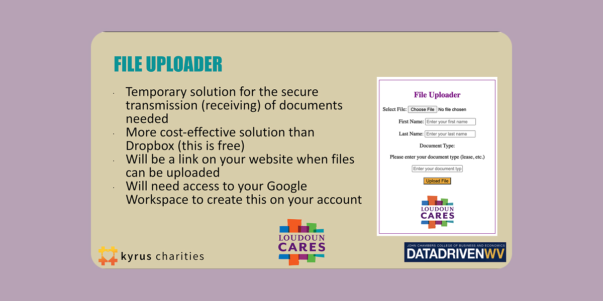 Loudoun Cares Secure Document Intake