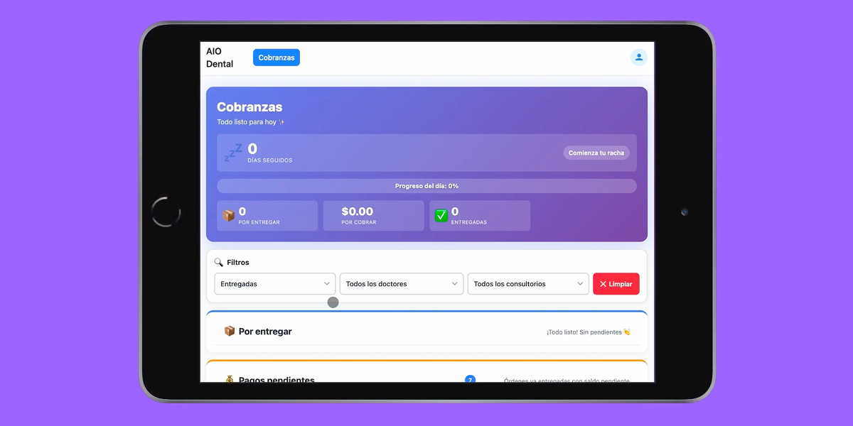 All in One Dental Laboratory Application