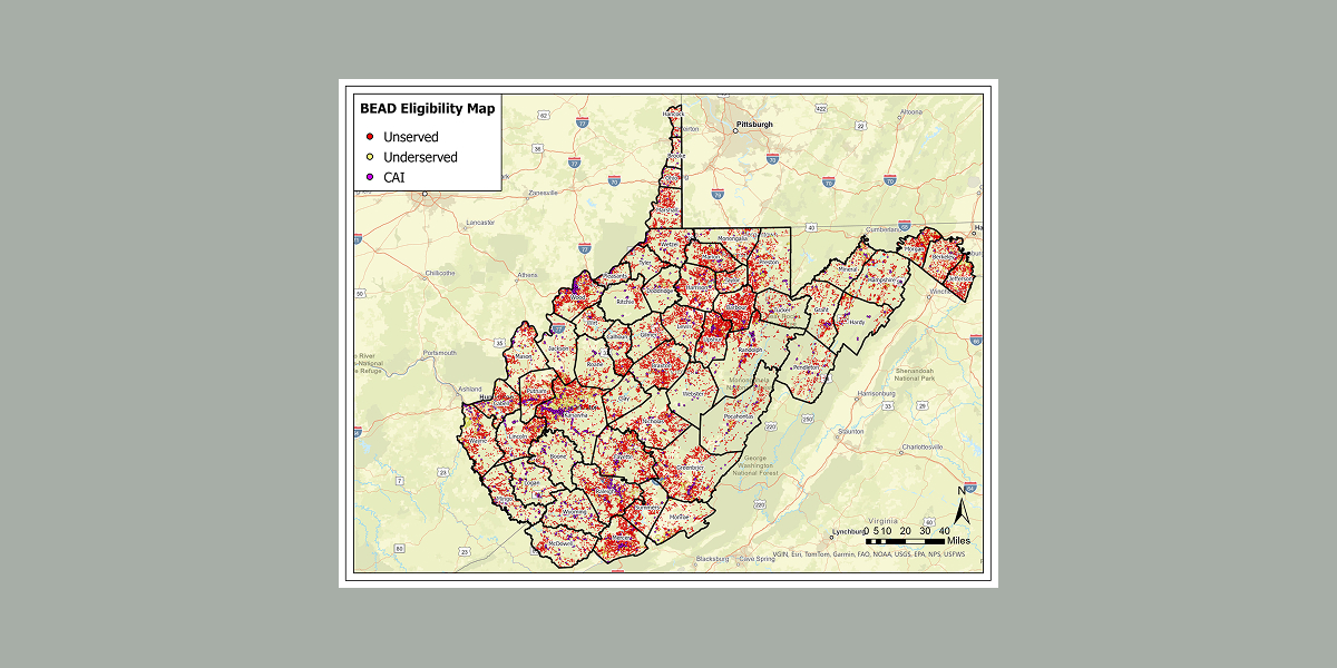 WV Broadband Geospatial Analysis BEAD Program
